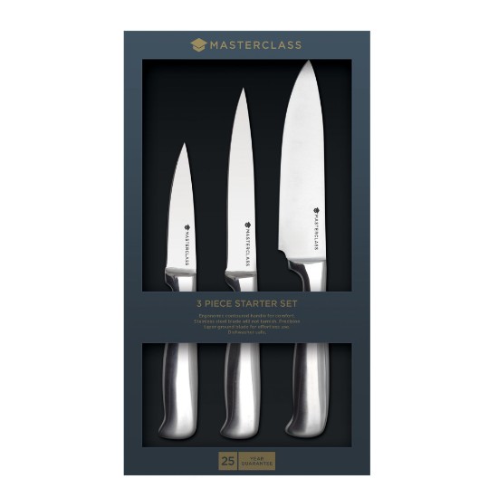 Kitchen knife set, 3 pieces - made by Kitchen Craft