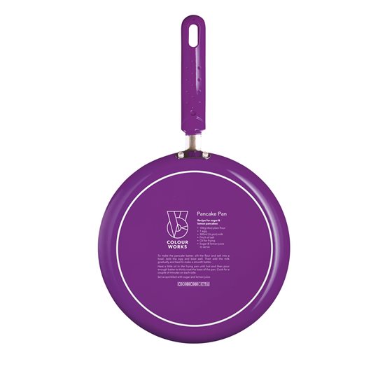 Stekepanne for pannekaker 24 cm, lilla - av Kitchen Craft
