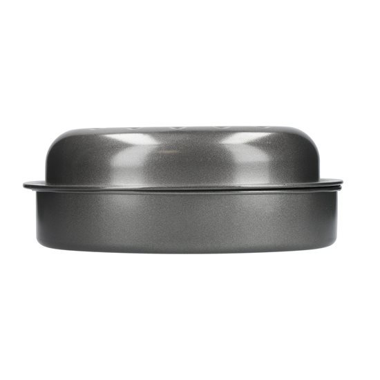 Ovalus padėklas kepsniams, 27 x 18 cm, anglinis plienas - Kitchen Craft