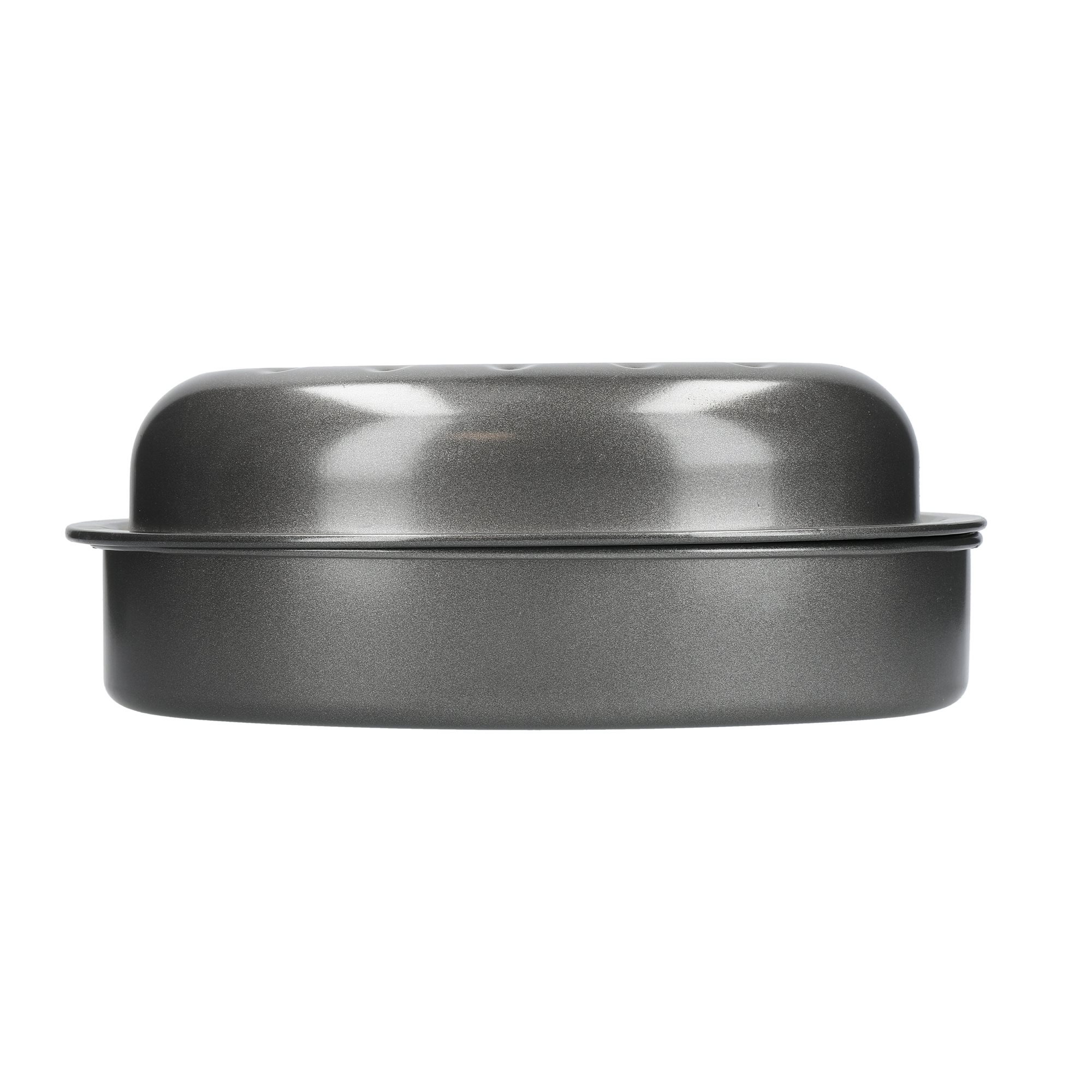 Ovales Tablett für Steak, 27 x 18 cm, Karbonstahl - von Kitchen Craft ...