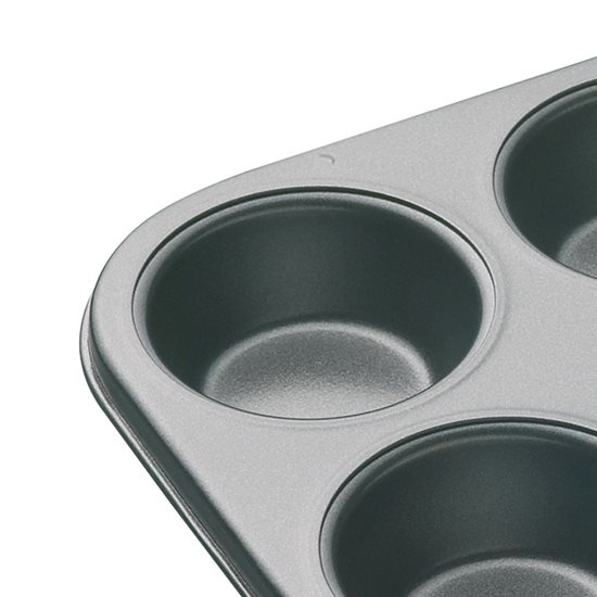 Muffin tray, 27 × 18 cm, steel - made by Kitchen Craft