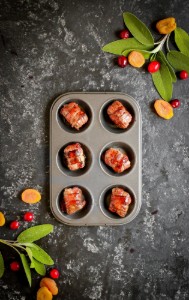 Plateau à muffins, 27 × 18 cm, acier - fabriqué par Kitchen Craft