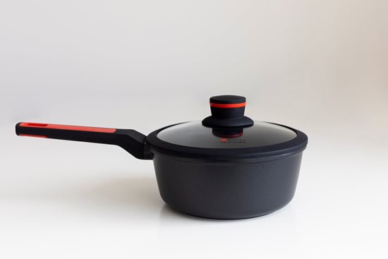 Saucepan with glass lid, aluminum, 20 cm/1,9 L, 'Noble' - Zokura