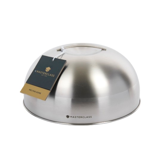 Kuppellokk til stekepanne/grill, rustfritt stål, 22,5 cm - MasterClass