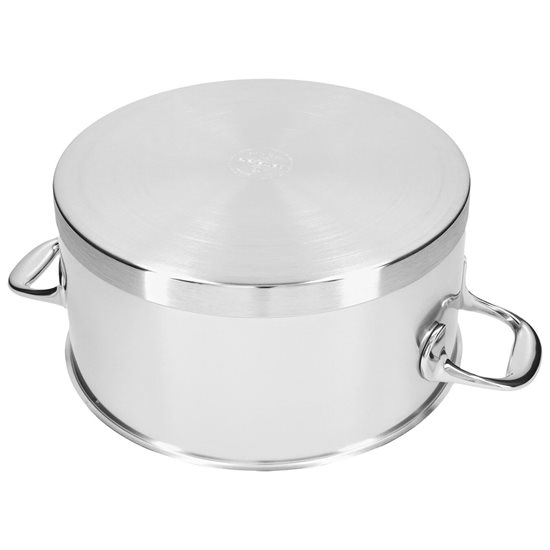 Saucepan with lid, 24 cm / 5.2 l, Atlantis range, stainless steel - Demeyere