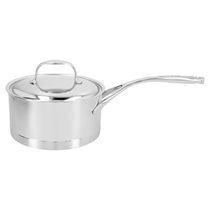 Saucepan with lid, 18 cm / 2.2 l, Atlantis range, stainless steel - Demeyere