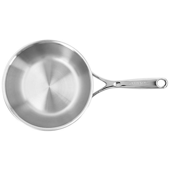 Frigideira cônica, para cozinhar refogados, 7 camadas, 20 cm/2 l, linha Atlantis, aço inoxidável - Demeyere