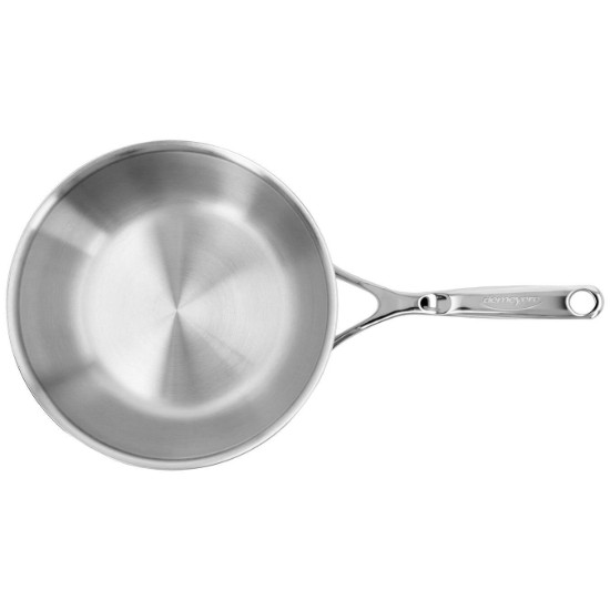 Conical frying pan, for cooking saute, 7-ply, 24 cm/3.3 l, Atlantis range, stainless steel - Demeyere