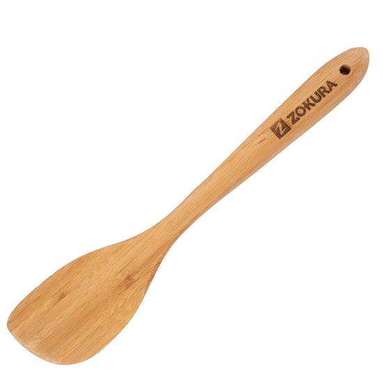 Spatula, bamboo wood, 30 cm - Zokura
