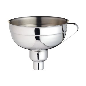 Adjustable funnel made from stainless steel, 14 cm – made by Kitchen Craft 
