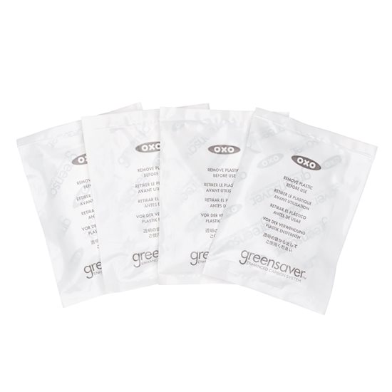 Set of 4 spare active-charcoal filters - OXO