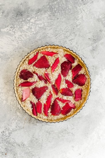 Forma do pieczenia tart, 23 cm, stal węglowa - wykonana przez Kitchen Craft