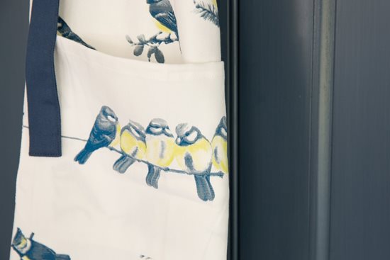 "Blue Bird" apron, 90 x 70 cm, cotton - by Kitchen Craft