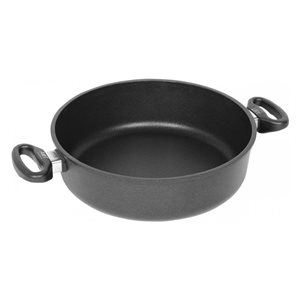 Deep frying pan, aluminum, 28 cm, induction - AMT Gastroguss