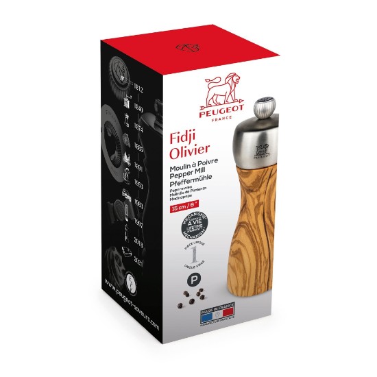 Peppercorn grinder, 15 cm, "Fidji" - Peugeot