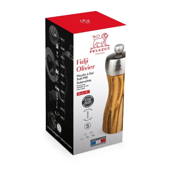 Salt grinder, 15 cm "Fidji" - Peugeot