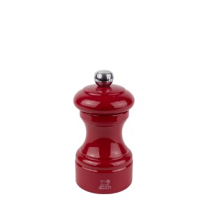 Salt grinder, 10 cm "Bistro", Passion Red - Peugeot