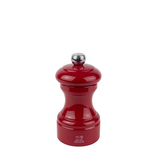 Tuz değirmeni, 10 cm "Bistro", Passion Red - Peugeot