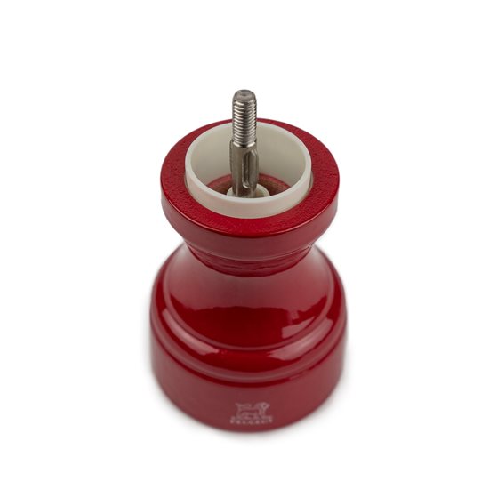 Salt grinder, 10 cm "Bistro", Passion Red - Peugeot