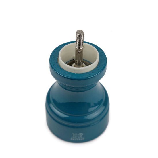 Salt grinder, 10 cm "Bistro", Pacific Blue - Peugeot