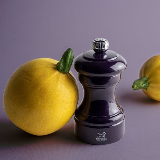 Salt grinder, 10 cm "Bistro", Eggplant - Peugeot