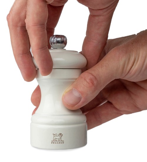 Salt grinder, 10 cm "Bistro", Ivory - Peugeot