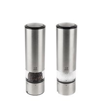 Set of 2 electric salt and pepper grinders, 20 cm, "Elis" - Peugeot