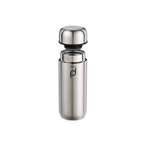 Thermal insulating bottle "DrinkPod" made of stainless steel, 200 ml, Silver colour - Grunwerg 