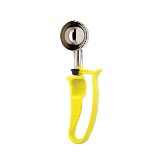 Ice cream scoop, 52 gr, yellow coloured - Zeroll