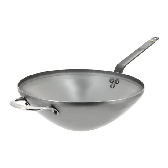"Mineral B" wok tava, çelik, 32 cm - "de Buyer" markası