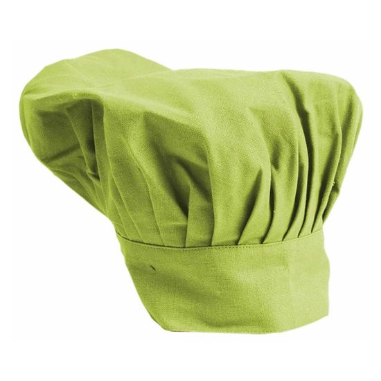 Καπέλο σεφ για παιδιά, 25 x 30 cm, Lime - Tiseco