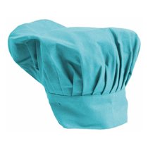 Chef hat for kids, 25 x 30 cm, Turquoise - Tiseco