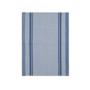 6-piece kitchen towel set, 50 x 70 cm, "Waffle", Dark Blue - Tiseco