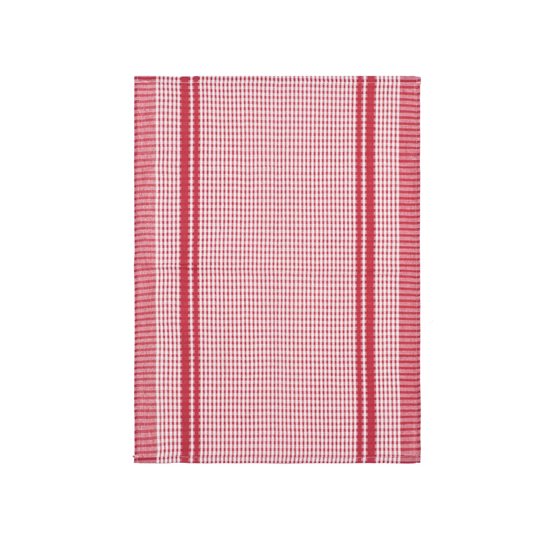 Juego de paños de cocina 6 piezas, 50 x 70 cm, "Waffle", Red - Tiseco
