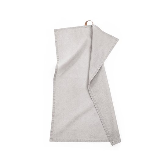 Sett med 3 kjøkkenhåndklær, bomull, 50x70 cm, "Myrna", Grå - Tiseco