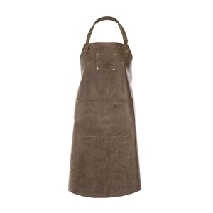 Kitchen apron, 64 x 85 cm, "Truman", Coffee - Tiseco