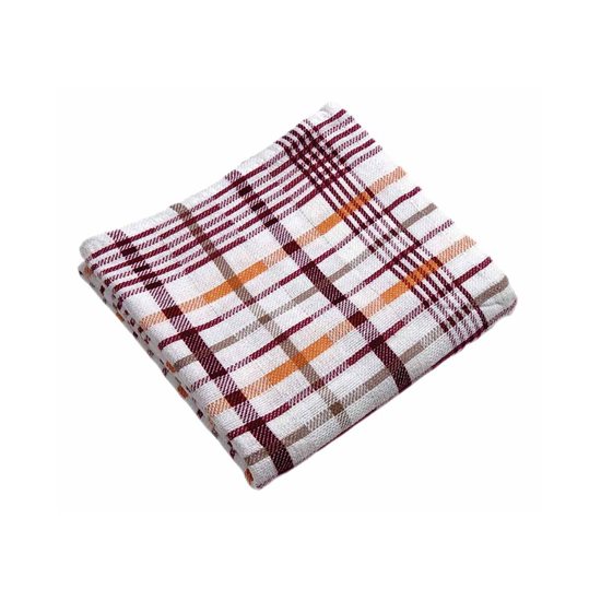 Zestaw 6 ręczników kuchennych bawełnianych 65 x 65 cm "Quickly" - Tiseco