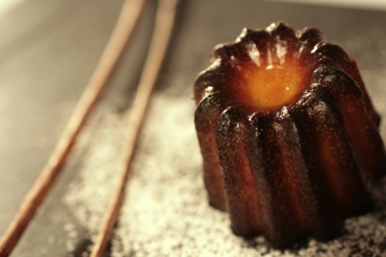 Moule à pâtisserie cannelé, cuivre, 5,3 x 5 cm - de Buyer