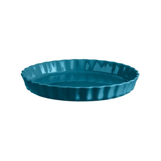 Tart pişirme kabı, seramik, 29,5 cm/1,3 L, Mediterranean Blue - Emile Henry