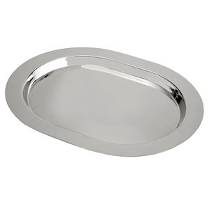 Oval tray, stainless steel, 48 cm “Bella” – BRA