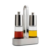 2-piece cruet set, stainless steel, "Bella" - BRA brand