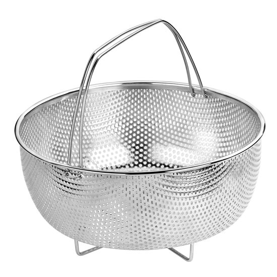 Steam cooking basket for pressure cooker, 21 cm, stainless steel - BRA