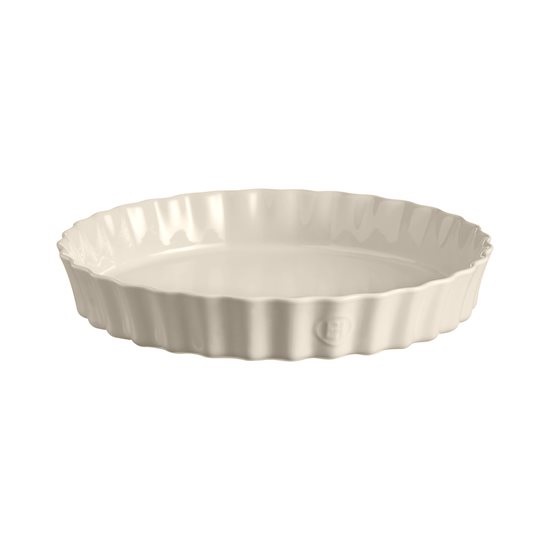 Tart baking dish, ceramic, 32 cm/3L, Clay - Emile Henry