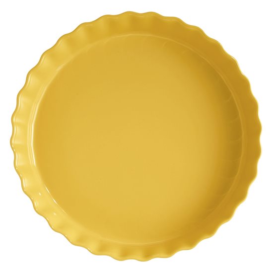 Plat à tarte, céramique, 32cm/3L, Provence Yellow - Emile Henry