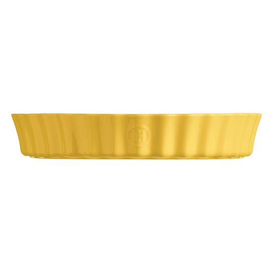 Plat à tarte, céramique, 32cm/3L, Provence Yellow - Emile Henry