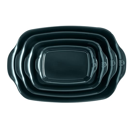 Rectangular baking dish, ceramic, 22x14.5cm/0.7L, Belle-Ile - Emile Henry