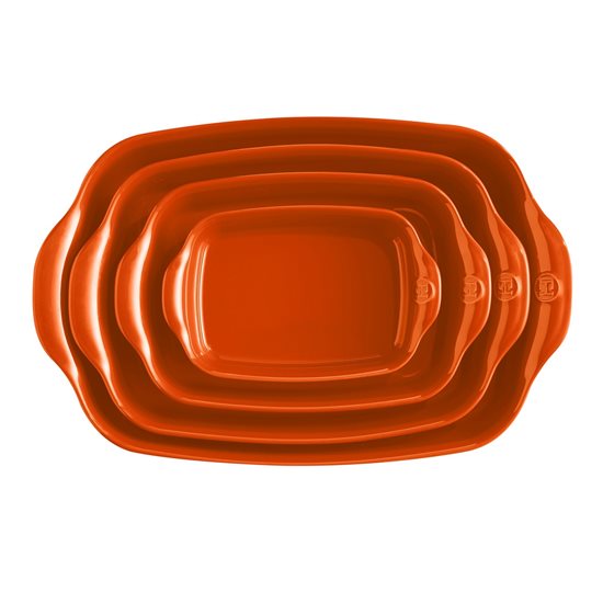 Rectangular baking dish, ceramic, 22x14.5cm/0.7L, Toscane - Emile Henry