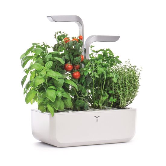 Bosca plandálaí, 33 × 18.5 × 45 cm, "SMART Garden", Arctic White - Veritable