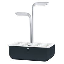 Planter box, 33 x 18.5 cm x 45 cm, "SMART Garden", Soft Black - Veritable