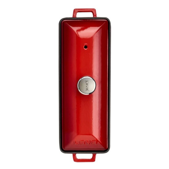 Terrinenform, 8,5 x 26,5 x 6 cm, rot - Marke Lava